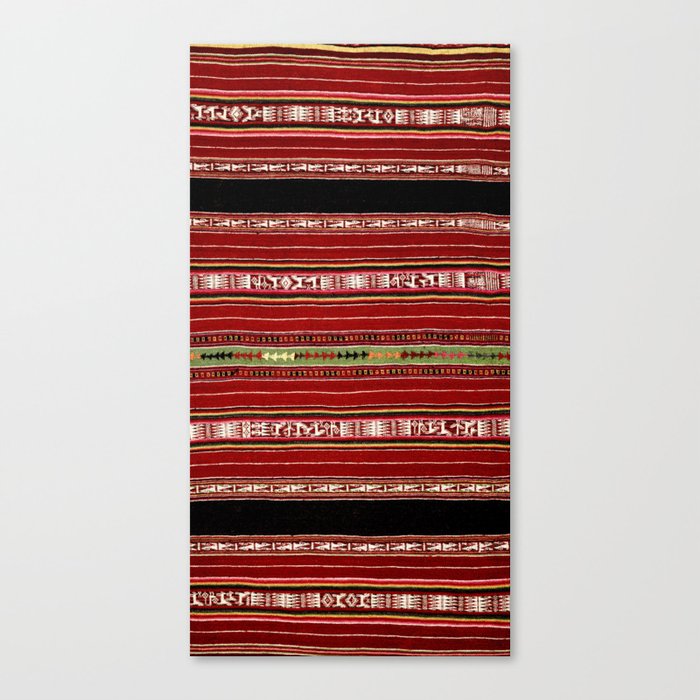 Bolivian Blanket Canvas Print