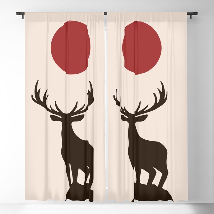 Deer Blackout Curtain
