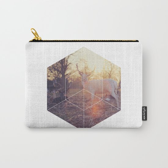 Magical Deer - Geometric Photography Carry-All Pouch