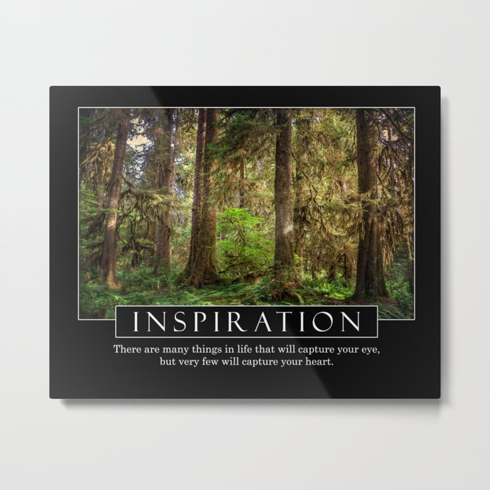 Inspire - Motivational Series Metal Print