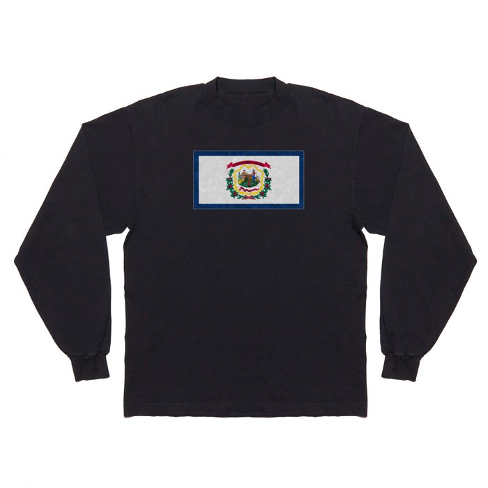 State Flag of West Virginia Long Sleeve T Shirt