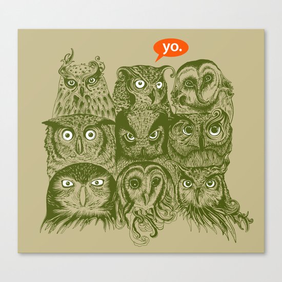 Wisdom to the Nines Canvas Print