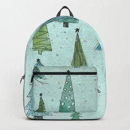 MidCentury Christmas Trees 1.0 Backpack
