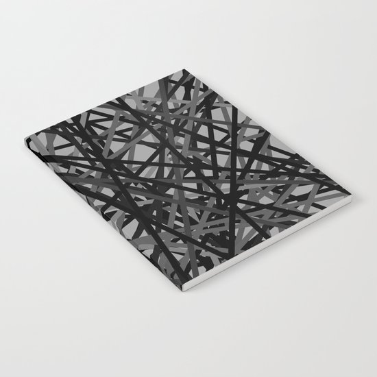 Kerplunk Extended Black and White Notebook