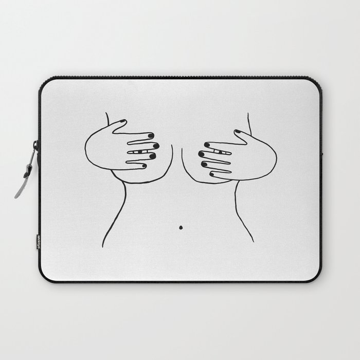 peek-a-boob Laptop Sleeve