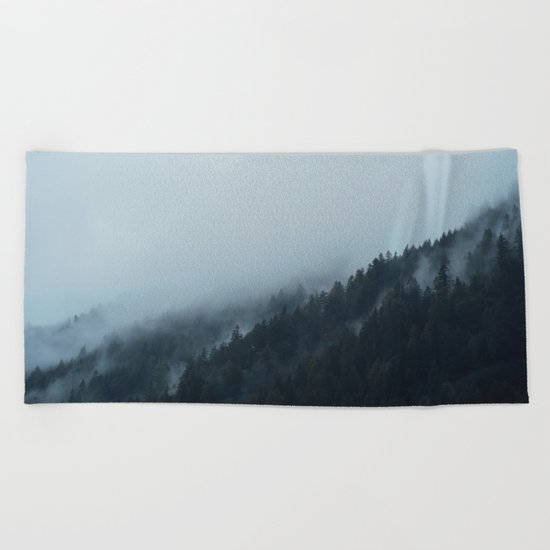 Take a hike Beach Towel