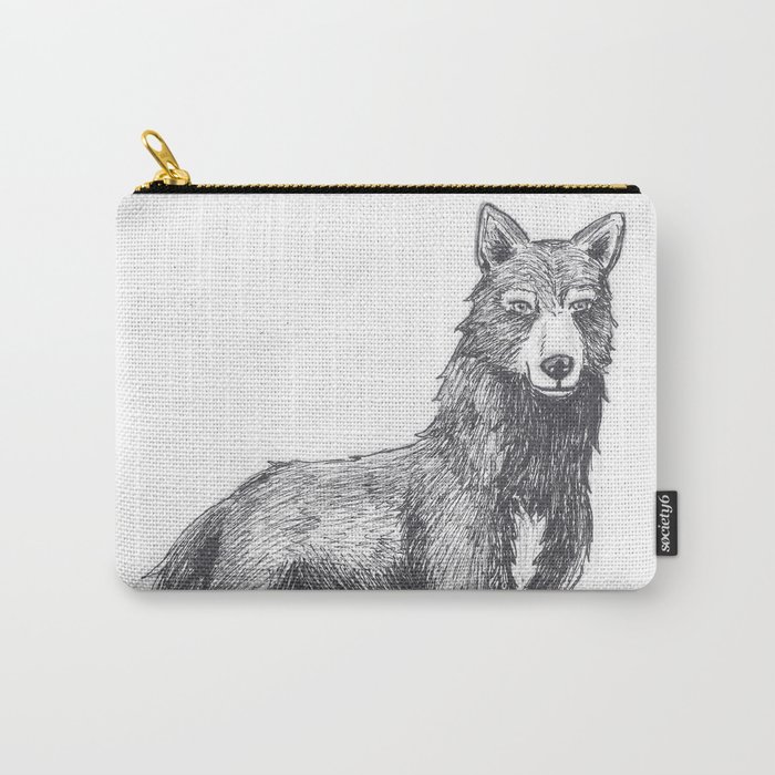 The Lone She-Wolf Carry-All Pouch