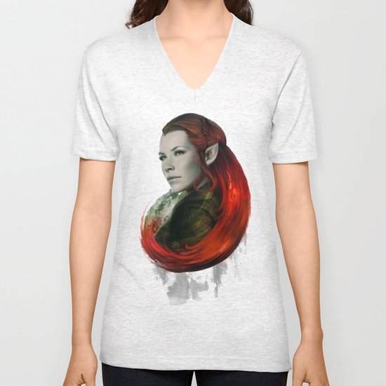 Head of Elven Unisex V-Neck