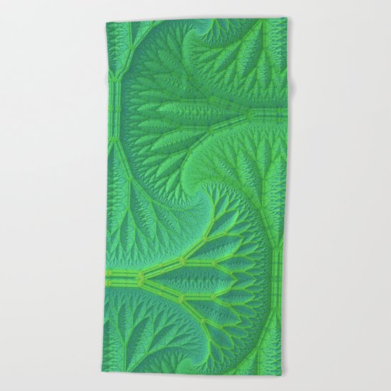 Greenery Beach Towel