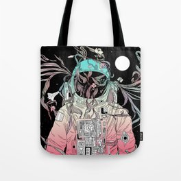 Life is Invading My Space Tote Bag