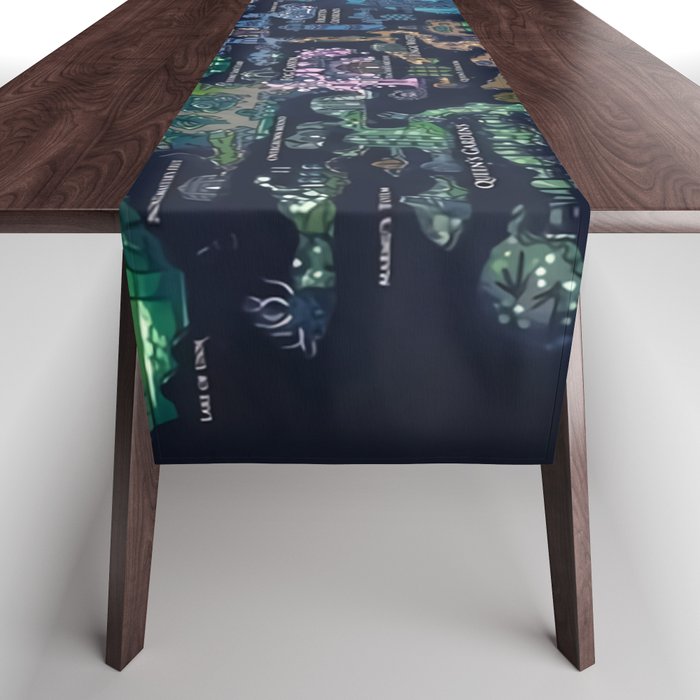 Hollow Knight Map   Table Runner