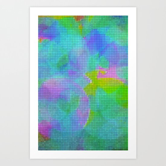Squares#1 Art Print