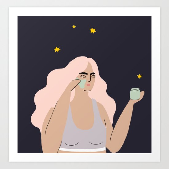 mush Art Print