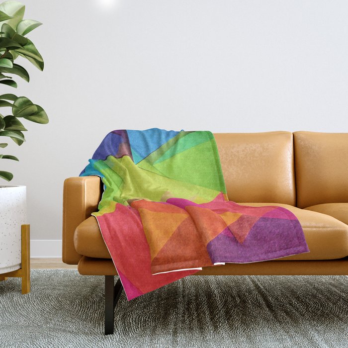 "tranquility" Throw Blanket