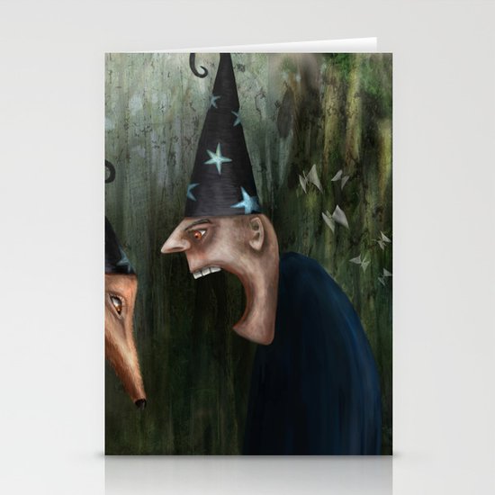 Trouble at the Magic Show Stationery Cards
