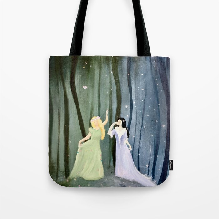 Spring and Winter Tote Bag
