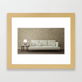 Lounge Around Framed Art Print
