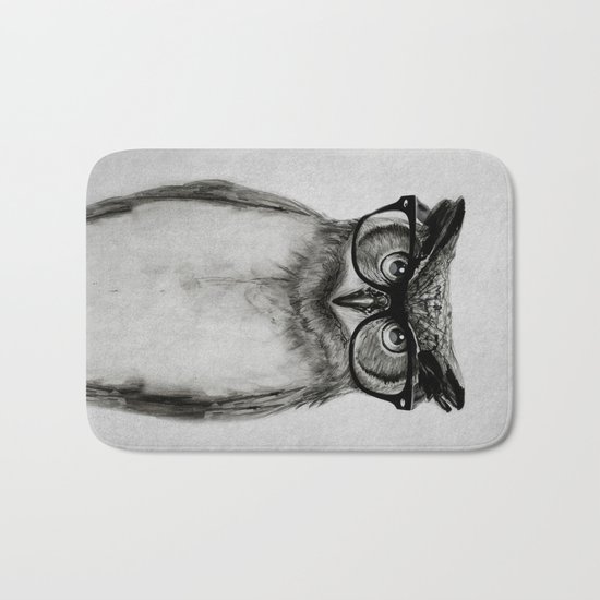 Mr. Owl Bath Mat