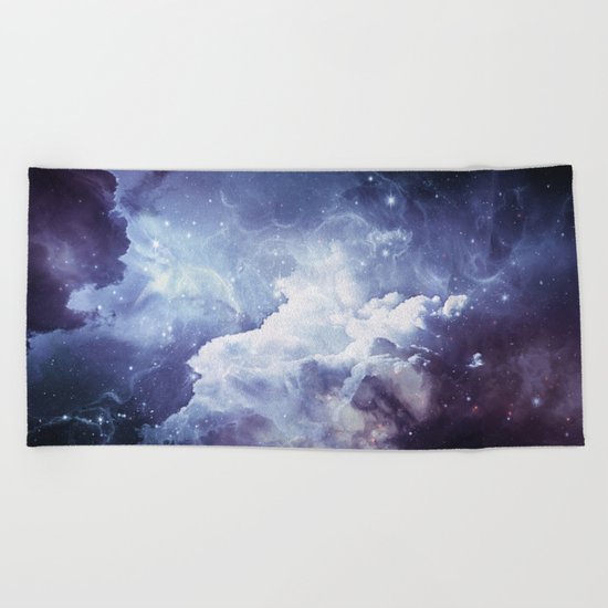 A Sky Made of Diamonds Beach Towel
