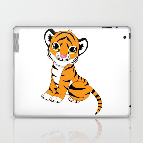 Little Tiger Cub Laptop & iPad Skin