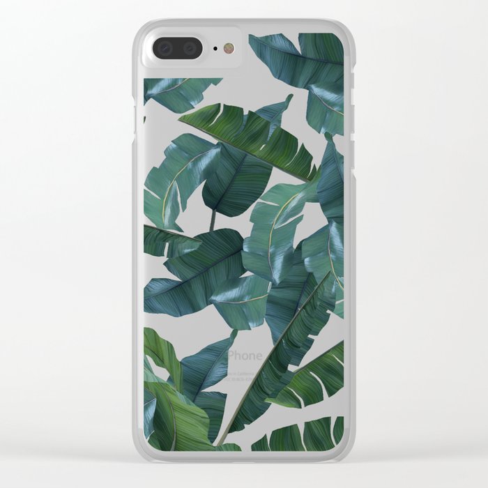 Banana Leaf Decor Society6 Art Clear Iphone Case By 83oranges Banana Leaf Decor Society6 Art Clear Iphone Case By 83oranges