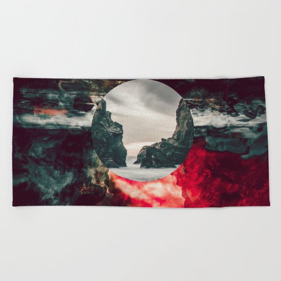 rise I Beach Towel