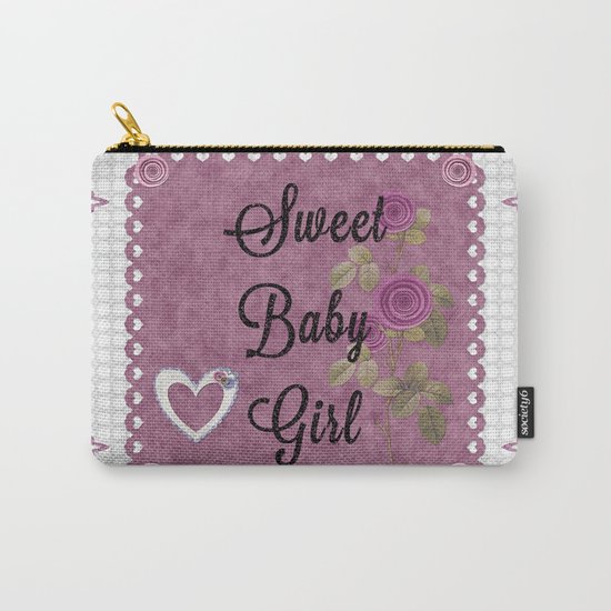 Sweet Baby Girl Carry-All Pouch