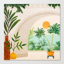 Baja Seaside Landscape Canvas Print