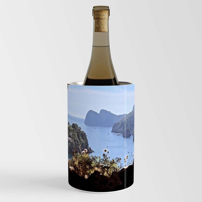 An Hole On Paradise Amalfi Positano Sorrento Capri Coast Italy Picture Wine Chiller