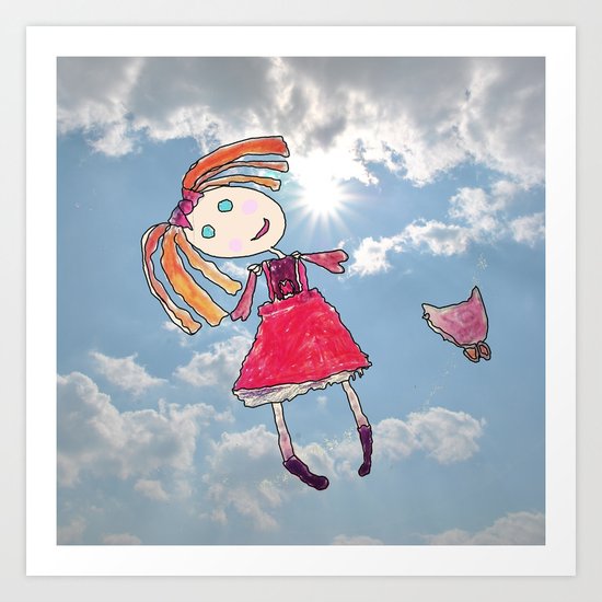 Lallala Elisaveta Art Print