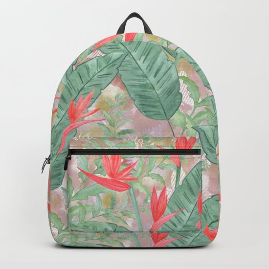 Tropical pattern 3 Backpack