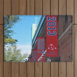 Red Sox - 2013 World Series Champions!  Fenway Park Outdoor Rug
