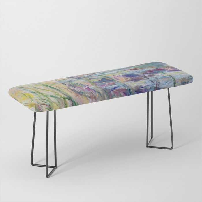 Monet, water lilies or nympheas 6  w1718 water lily Bench
