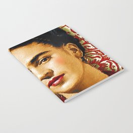 Frida Kahlo 2 Red Notebook