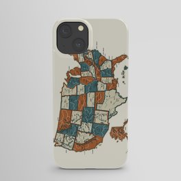 USA Vintage Map iPhone Case