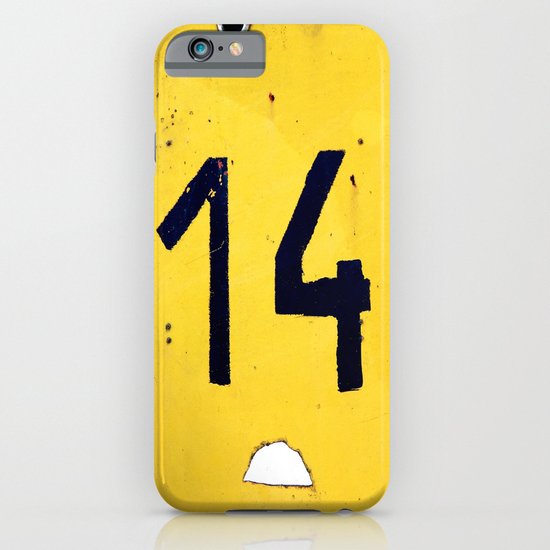 YELLOW iPhone & iPod Case