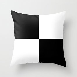 BLACK & WHITE Throw Pillow