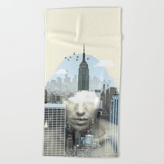 New York City Shift Beach Towel
