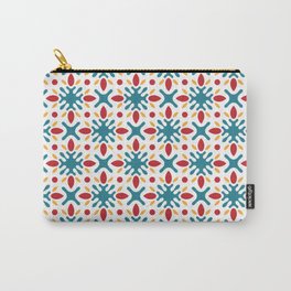 Spanish Tile Pattern Carry-All Pouch
