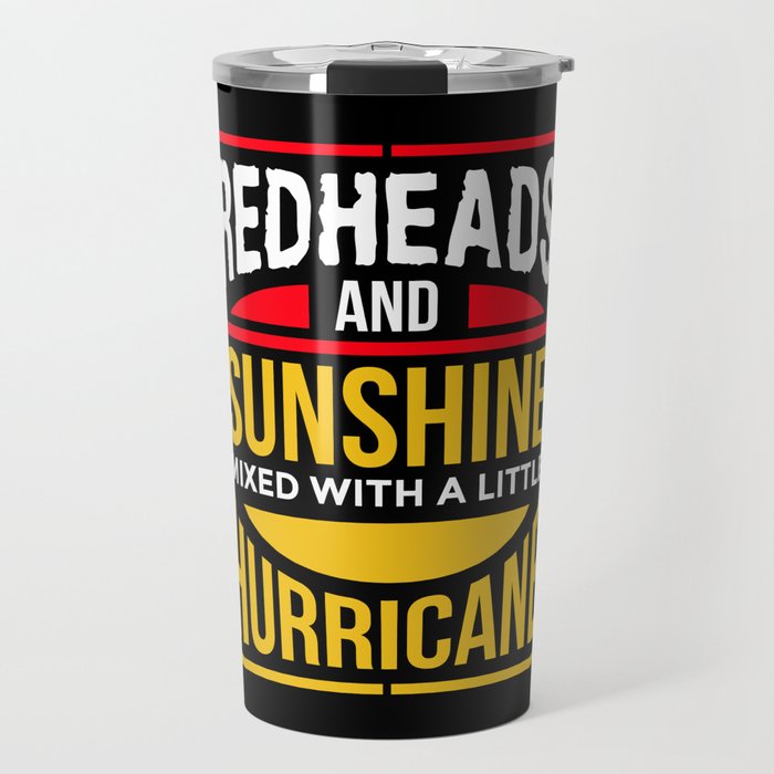 Redhead Sunshine Mc1r Red Hair Travel Mug