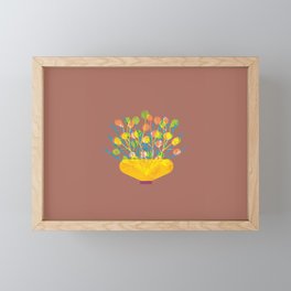 Flower Pot II Framed Mini Art Print