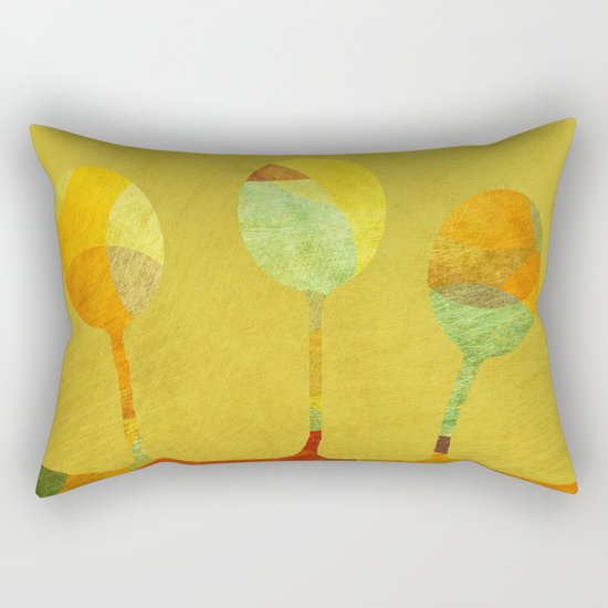 Three of a Kind Rectangular Pillow