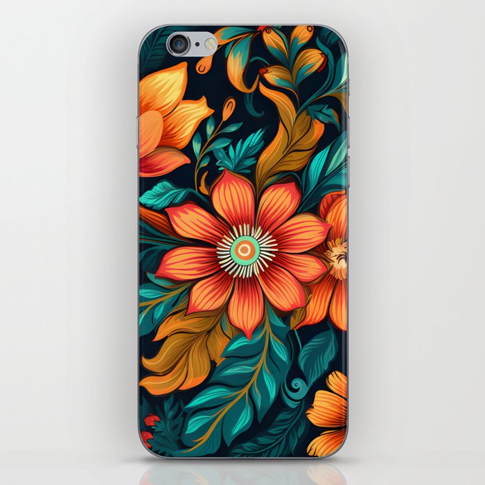 Boho Chic Floral Interior Design - Bring Nature's Beauty Indoors iPhone Skin