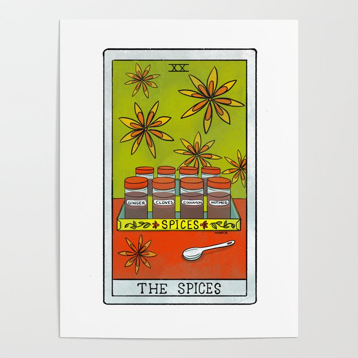 The Spices |Baker’s Tarot Poster