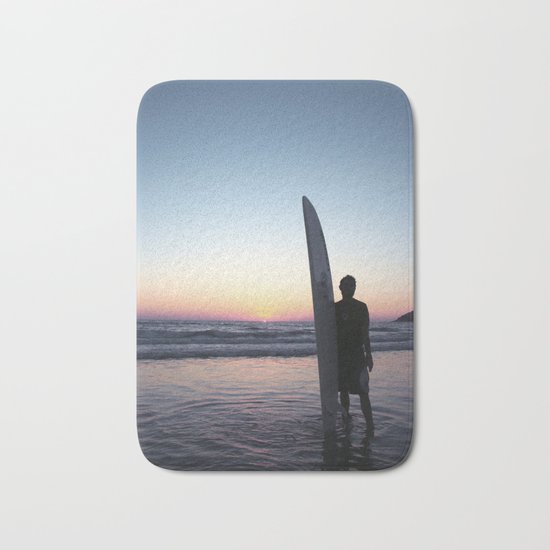 Summer Surfer Bath Mat