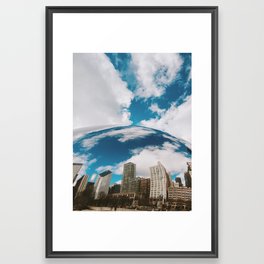 CHICAGO - THE BEAN II Framed Art Print