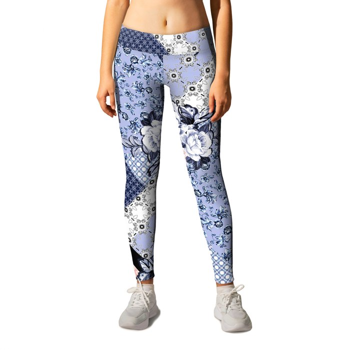 Scarf print outlet leggings