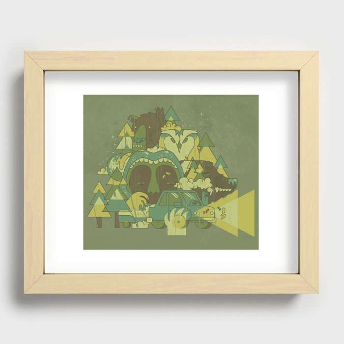 The Great Outdoors Recessed Framed Print
