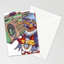 Tezcatlipoca Old School Hip Hop Stationery Cards