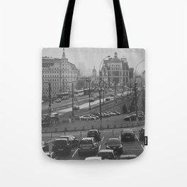 Moscow, big city Tote Bag